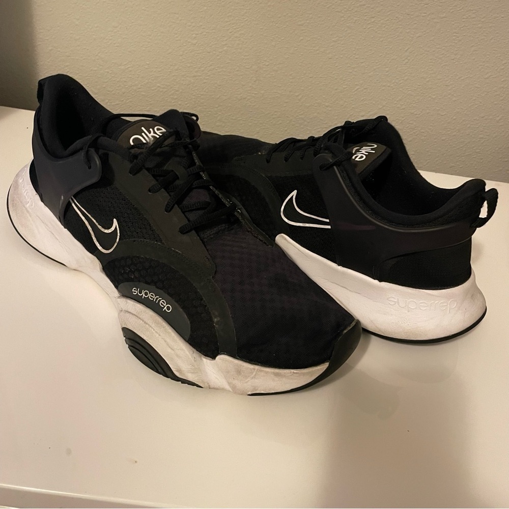 Nike SuperRep Go 2 Men's Training Shoes Size 8 Black / White Z0525001